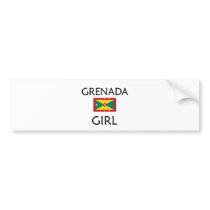 GRENADA GIRL bumper stickers