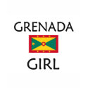 GRENADA GIRL t-shirts by flagshirt GRENADA GIRL t-shirts