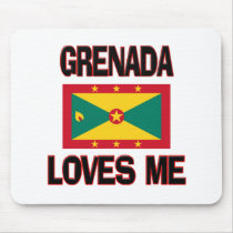 Grenada Loves Me mousepads