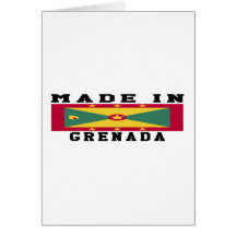 Grenada Made In Designs Greeting Cards