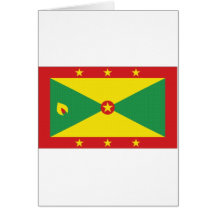 Grenada National Flag Greeting Cards