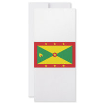 Grenada National Flag Full Color Rack Card