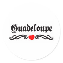 Grenada Tattoo Style Round Stickers