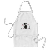 "Grenade Angel" Aprons