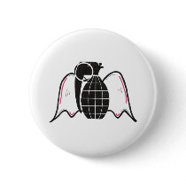 "Grenade Angel" Pin