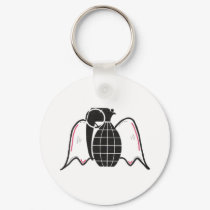 "Grenade Angel" keychains