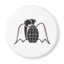"Grenade Angel" magnets