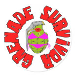 Grenade Survivor Sticker