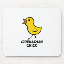 Grenadian Chick mousepads