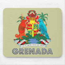 Grenadian Emblem mousepads
