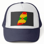 Greneda flag map hats