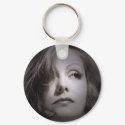 Greta Garbo Key Chain keychains