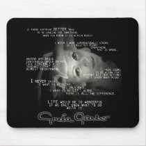 Greta Garbo Quote Mouse pad mousepads by licensebox Greta Garbo Quote Mouse pad mousepads