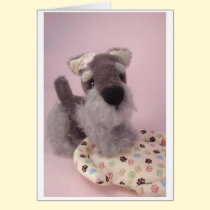 Greta the Schnauzer cards by dogpatchcritters Greta the Schnauzer cards