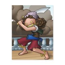 Gretchen Goldfang Post Card postcards by DreadRingers Gretchen Goldfang Post Card postcards