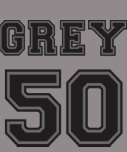 Grey 50 women's tee t-shirts
