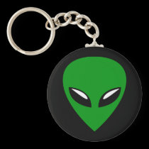 Grey Alien UFO keychains