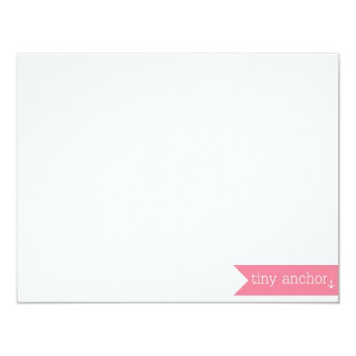 Grey and Blue Chevron Predictions & Advice Card Invitations