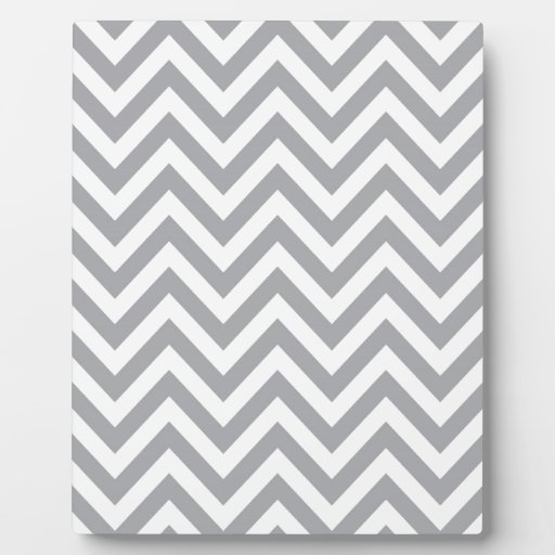 grey and white chevron zigzag pattern plaques zazzle grey and white chevron zigzag pattern plaques zazzle