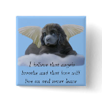 Grey Angel ~ I Believe buttons by Cazzies_Creations Grey Angel ~ I Believe buttons