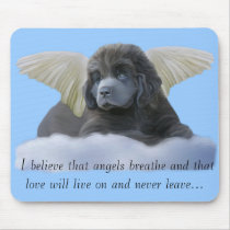 Grey Angel ~ I Believe mousepads