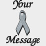 grey awareness ribbon - Customize - Customized embroidered shirts by silly_strings grey awareness ribbon - Customize - Customized embroidered shirts
