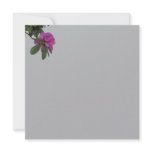 Grey Azalea Wedding Invitation