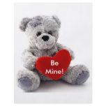 Grey Bear With Heart flyers