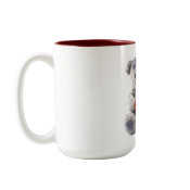 Grey Bear With Heart mug