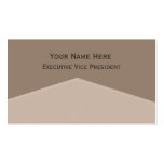 Grey Biege Center Point Business Card