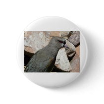 grey bird button