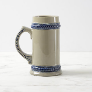 Grey/Blue Beer Stein Coffee Mugs