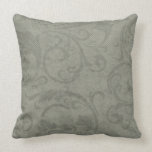 Grey Blue Damask pillows