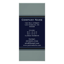 grey blue simple rack cards by DonnaGraysonAbstract grey blue simple rack cards