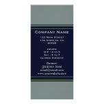 grey blue simple rack cards