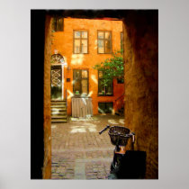 Grey Brothers Square Copenhagen by Ozborne-W. Print