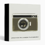 Grey Camera Photography Business Binder