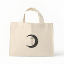 Grey Celtic Sword and Moon bags