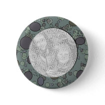 grey circle frame template pinback buttons