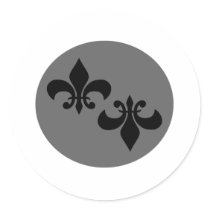 Grey Circle stickers by Supernova23 Grey Circle stickers