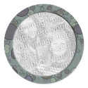 grey circles frame template stickers