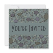 grey circles invitations