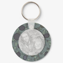 grey circles template keychains by DonnaGraysonAbstract grey circles template keychains