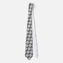 Grey Circles tie