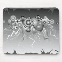 grey cloud mousepads