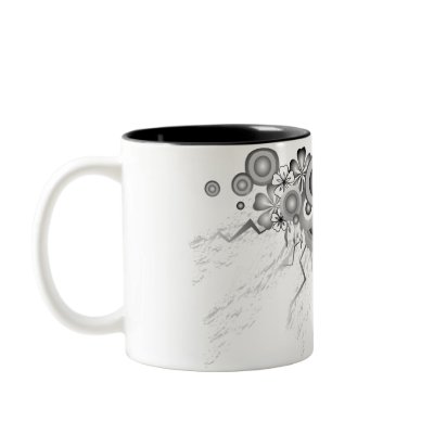 grey cloud coffee mug by VioDeSign