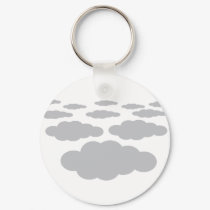 grey clouds weather keychains by Tomaniac grey clouds weather keychains