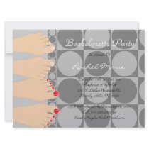 Grey Cute Spa Bachelorette Party
