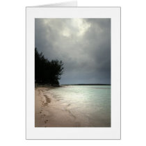 Grey Day in the Caribbean Greeting Cards