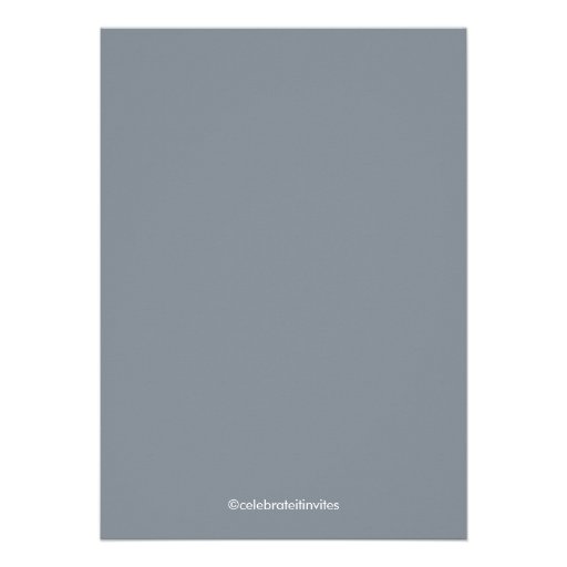 Grey Elegant Baptism | Christening Elegant Cross Custom Invite